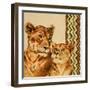 Chevron Safari II-Patricia Pinto-Framed Art Print