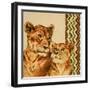 Chevron Safari II-Patricia Pinto-Framed Art Print