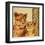 Chevron Safari II-Patricia Pinto-Framed Art Print