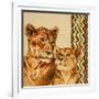 Chevron Safari II-Patricia Pinto-Framed Art Print