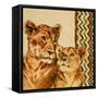 Chevron Safari II-Patricia Pinto-Framed Stretched Canvas