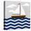 Chevron Sailing I-SD Graphics Studio-Stretched Canvas