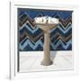 Chevron Sink 2-Diane Stimson-Framed Art Print