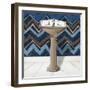 Chevron Sink 2-Diane Stimson-Framed Art Print