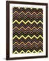 Chevron Spook-Joanne Paynter Design-Framed Giclee Print