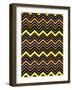 Chevron Spook-Joanne Paynter Design-Framed Giclee Print