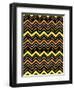 Chevron Spook-Joanne Paynter Design-Framed Giclee Print