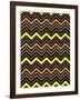 Chevron Spook-Joanne Paynter Design-Framed Giclee Print