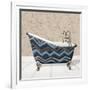 Chevron Tub 1-Diane Stimson-Framed Art Print