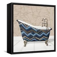 Chevron Tub 1-Diane Stimson-Framed Stretched Canvas