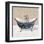 Chevron Tub 2-Diane Stimson-Framed Art Print