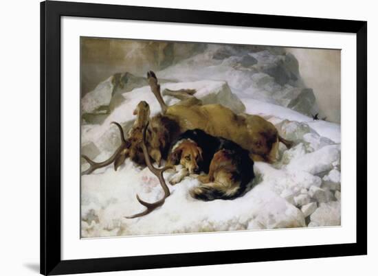 Chevy, 1868 (Oil on Canvas)-Edwin Landseer-Framed Giclee Print