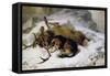 Chevy, 1868 (Oil on Canvas)-Edwin Landseer-Framed Stretched Canvas