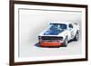 Chevy Camaro Monterey Watercolor-NaxArt-Framed Premium Giclee Print