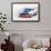 Chevy Camaro Monterey Watercolor-NaxArt-Framed Art Print displayed on a wall