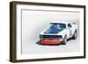 Chevy Camaro Monterey Watercolor-NaxArt-Framed Art Print