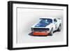 Chevy Camaro Monterey Watercolor-NaxArt-Framed Art Print