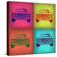 Chevy Camaro Pop Art 1-NaxArt-Stretched Canvas