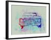 Chevy Camaro Watercolor 2-NaxArt-Framed Art Print