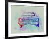 Chevy Camaro Watercolor 2-NaxArt-Framed Art Print