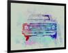 Chevy Camaro Watercolor 2-NaxArt-Framed Art Print