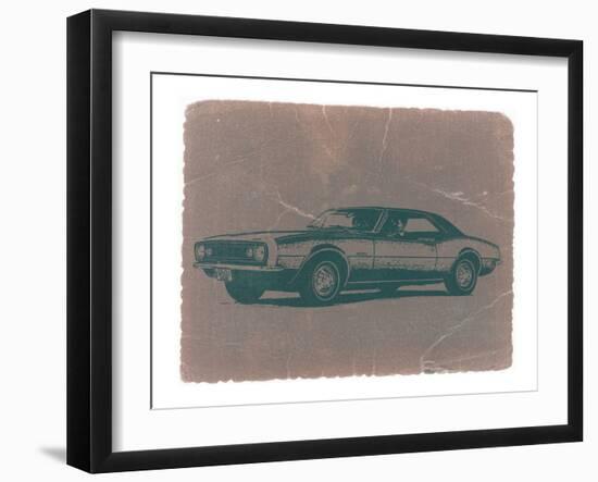 Chevy Camaro-NaxArt-Framed Art Print