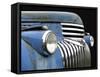 Chevy Grill Blue-Larry Hunter-Framed Stretched Canvas