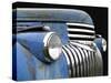 Chevy Grill Blue-Larry Hunter-Stretched Canvas