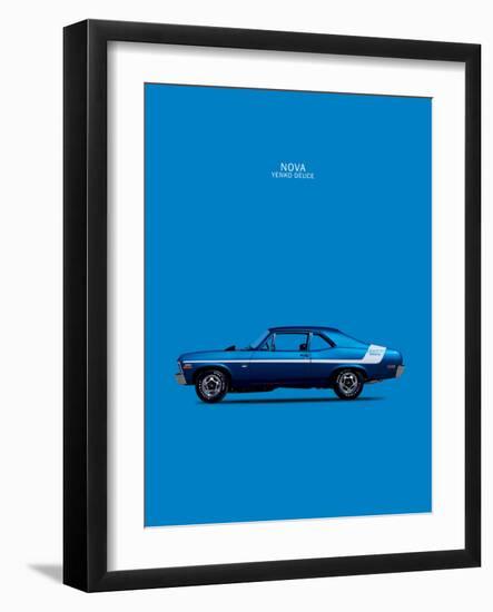 Chevy Nova 350 Yenko Deuce 70-Mark Rogan-Framed Art Print