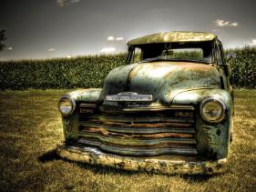 Chevy Truck-Stephen Arens-Stretched Canvas