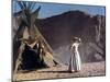 CHEYENNE AUTUMN, 1964 directed by JOHN FORD Carroll Baker (photo)-null-Mounted Photo