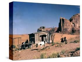 CHEYENNE AUTUMN, 1964 directed by JOHN FORD (photo)-null-Stretched Canvas