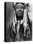 Cheyenne Chief, C1910-Edward S^ Curtis-Stretched Canvas