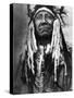 Cheyenne Chief, C1910-Edward S^ Curtis-Stretched Canvas