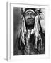 Cheyenne Chief, C1910-Edward S^ Curtis-Framed Premium Photographic Print