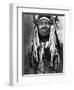 Cheyenne Chief, C1910-Edward S^ Curtis-Framed Photographic Print