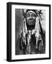 Cheyenne Chief, C1910-Edward S^ Curtis-Framed Photographic Print