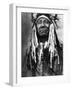 Cheyenne Chief, C1910-Edward S^ Curtis-Framed Photographic Print