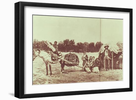 Cheyenne Indians on the Move, 1878-American Photographer-Framed Giclee Print