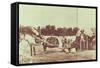 Cheyenne Indians on the Move, 1878-American Photographer-Framed Stretched Canvas