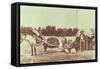 Cheyenne Indians on the Move, 1878-American Photographer-Framed Stretched Canvas