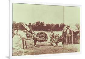 Cheyenne Indians on the Move, 1878-American Photographer-Framed Giclee Print