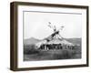 Cheyenne Sun Dance, c1910-Edward S. Curtis-Framed Giclee Print