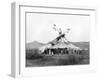 Cheyenne Sun Dance, c1910-Edward S. Curtis-Framed Giclee Print