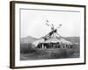 Cheyenne Sun Dance, c1910-Edward S. Curtis-Framed Giclee Print