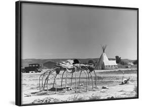 Cheyenne Sweathouse-Marion Post Wolcott-Framed Photographic Print