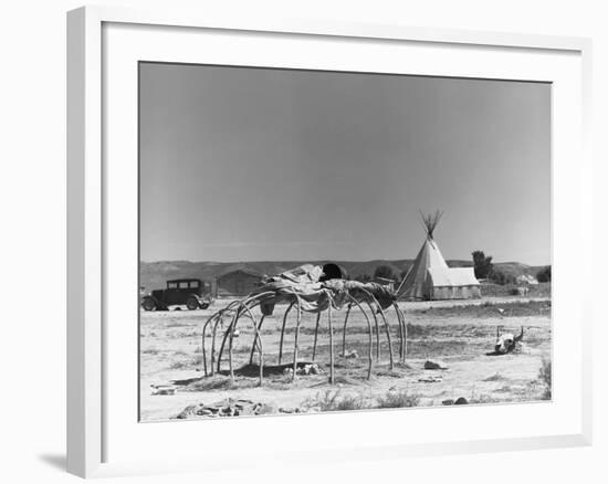 Cheyenne Sweathouse-Marion Post Wolcott-Framed Photographic Print