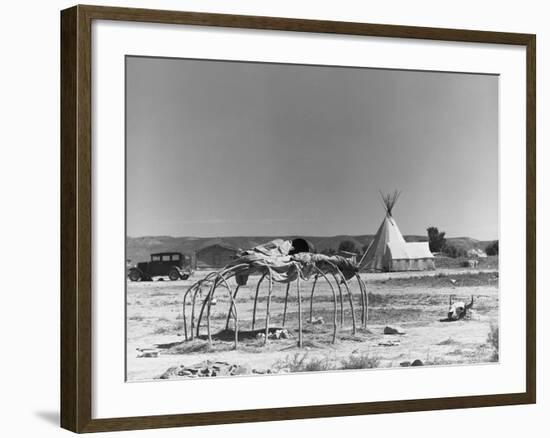 Cheyenne Sweathouse-Marion Post Wolcott-Framed Photographic Print