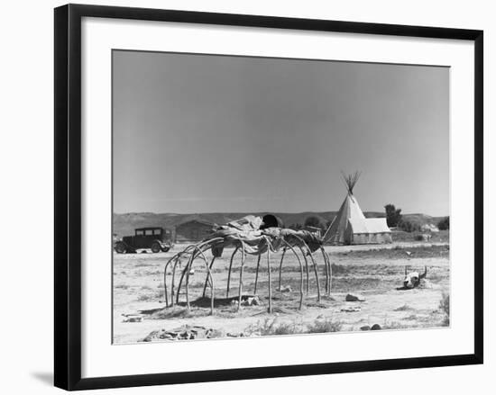 Cheyenne Sweathouse-Marion Post Wolcott-Framed Photographic Print