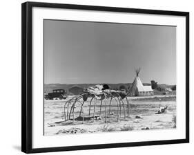 Cheyenne Sweathouse-Marion Post Wolcott-Framed Photographic Print